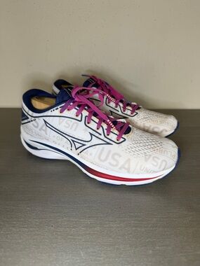 Mizuno Wave Rider 25 1776 Special Edition USA Women’s Size 8.5 Running Shoes